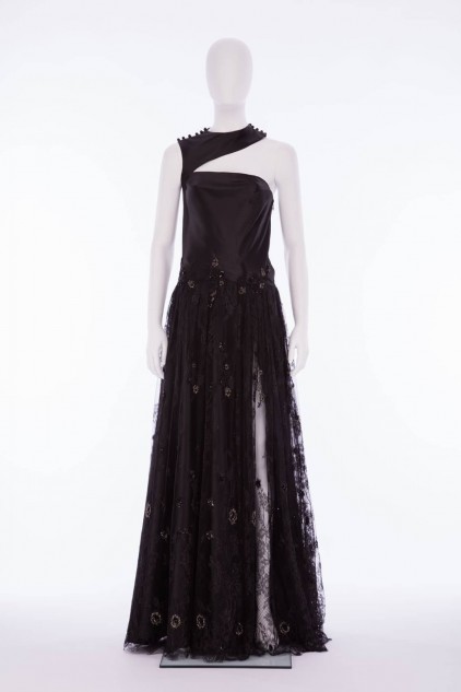 Charlotte 03 Black Evening gown