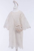 Lacey Vintage Guipure Lace Dress