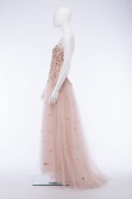 Elizabeth 02 Special Occasion Tulle French Lace sequin Embroidered Wedding Dress