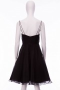 Charlotte 06 French Lace Black Cocktail Dress